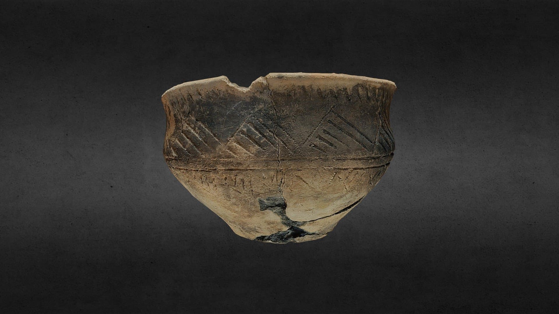 Bronze Age pot Yl2K1B9S2