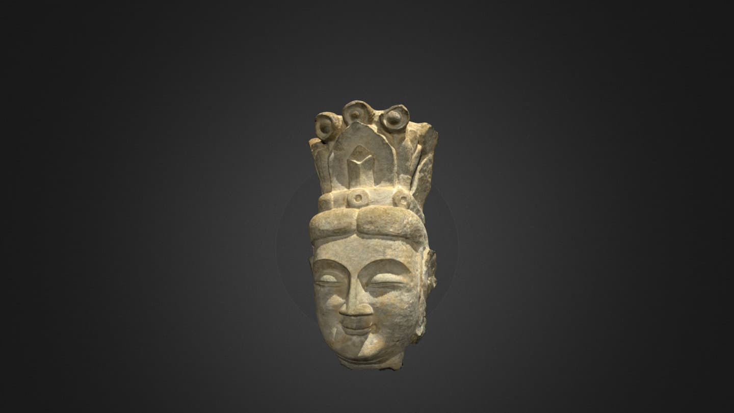 Bodhisattva Head