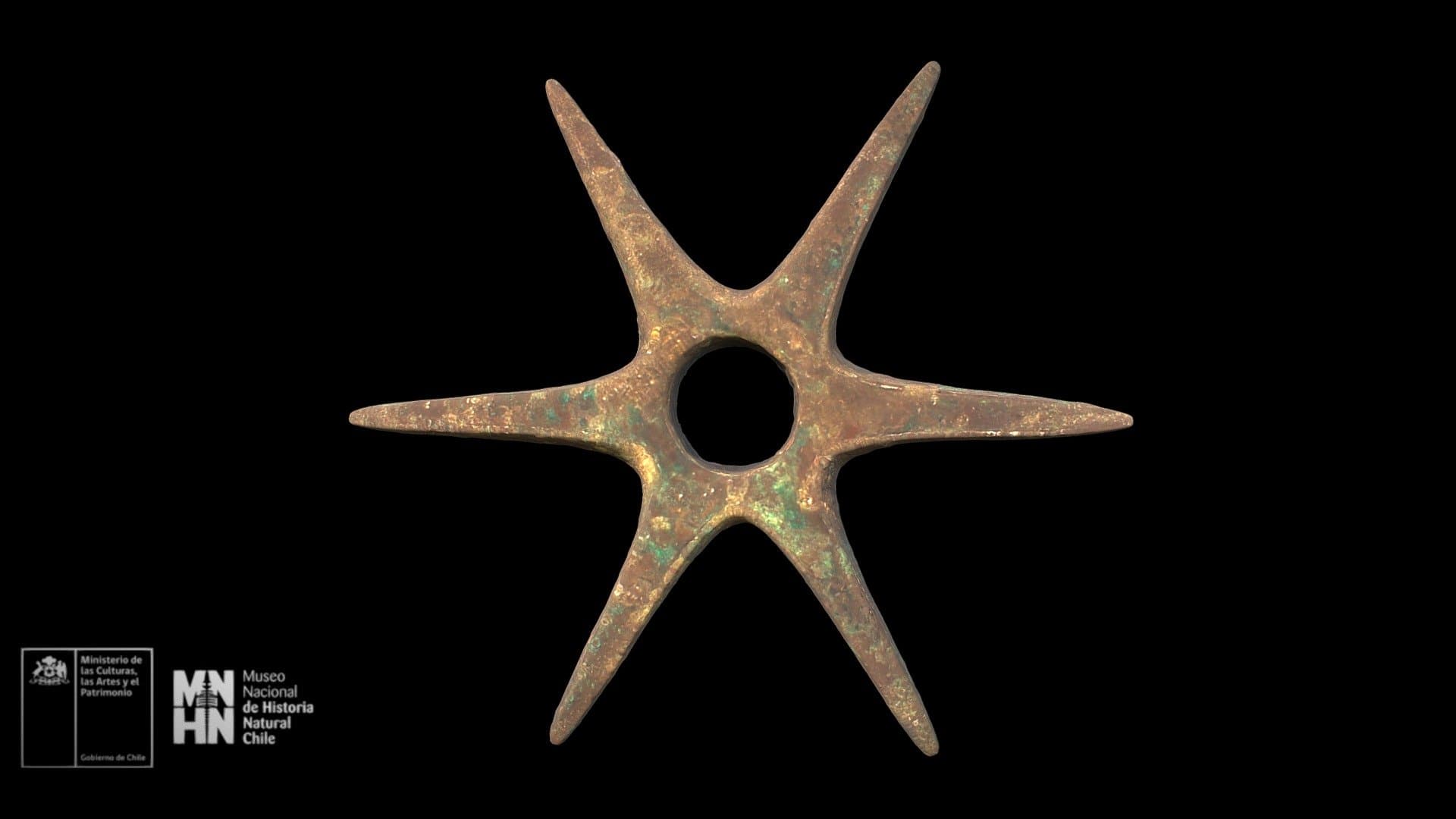 Maza estrellada de cobre