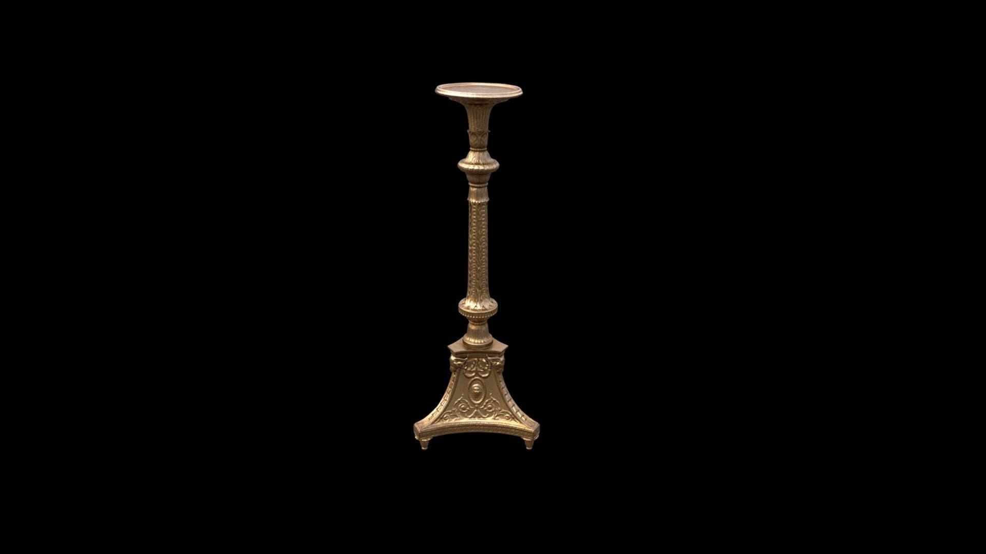 2018.203.2 Candle Stand (torchère)