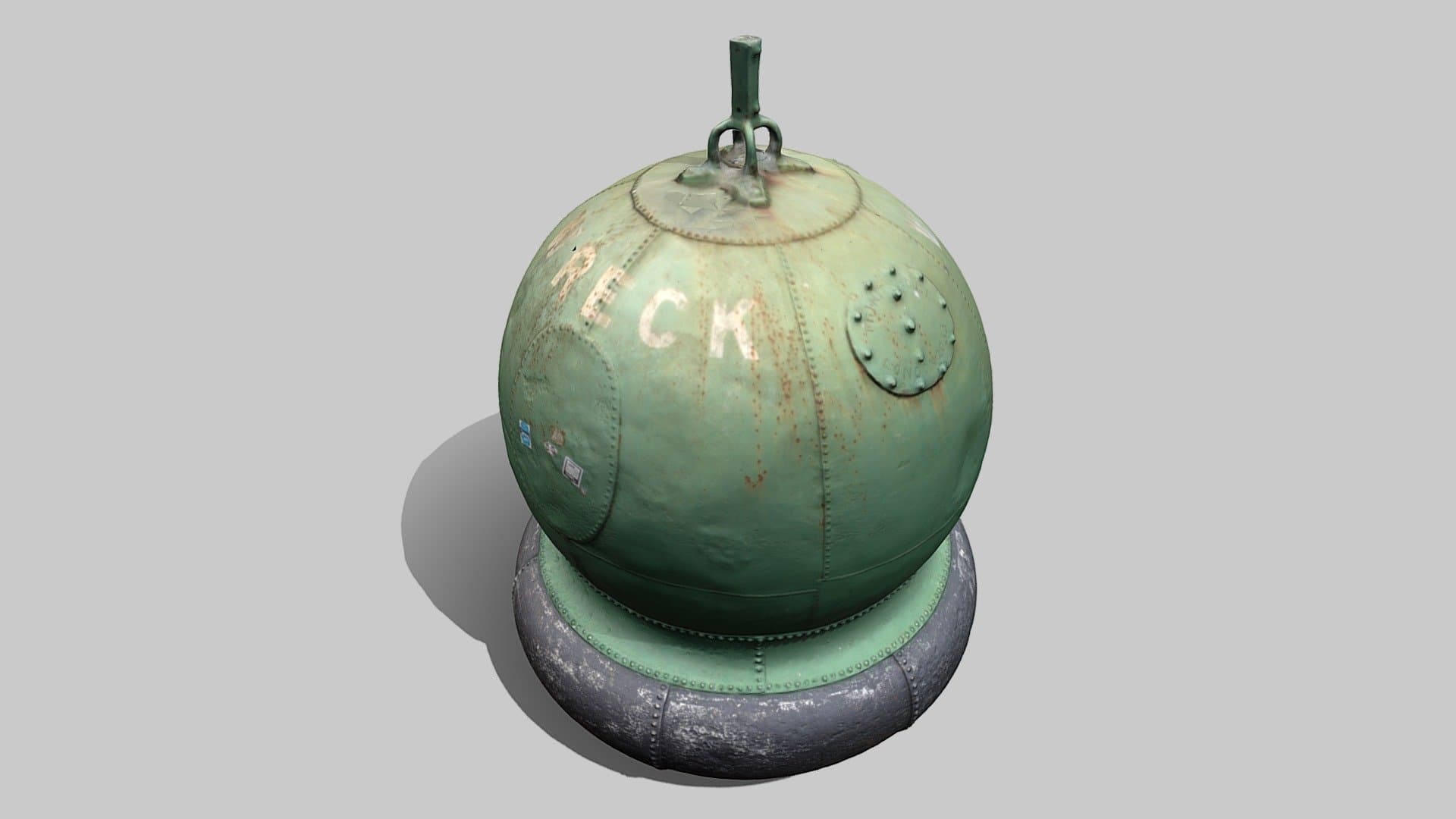 West India Quay Green Buoy