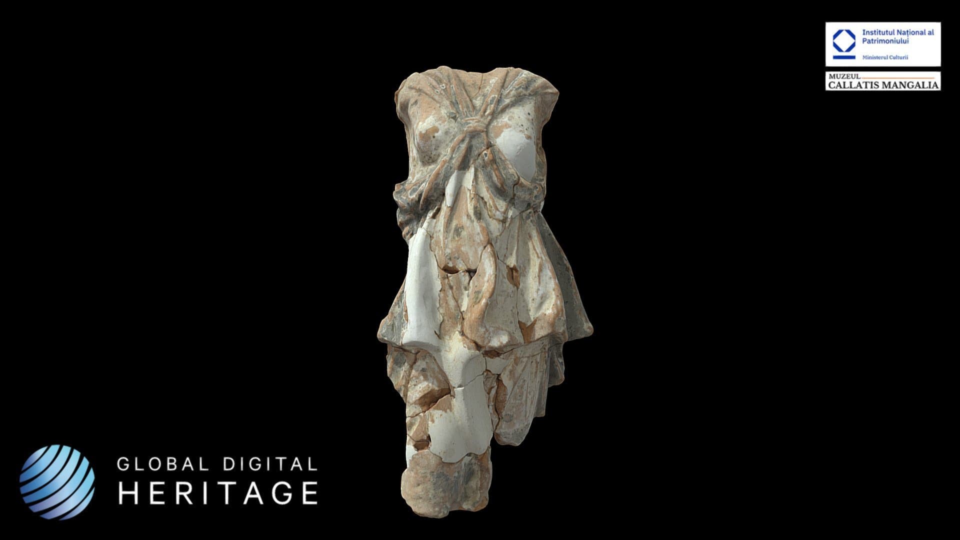 Ceramic statuette