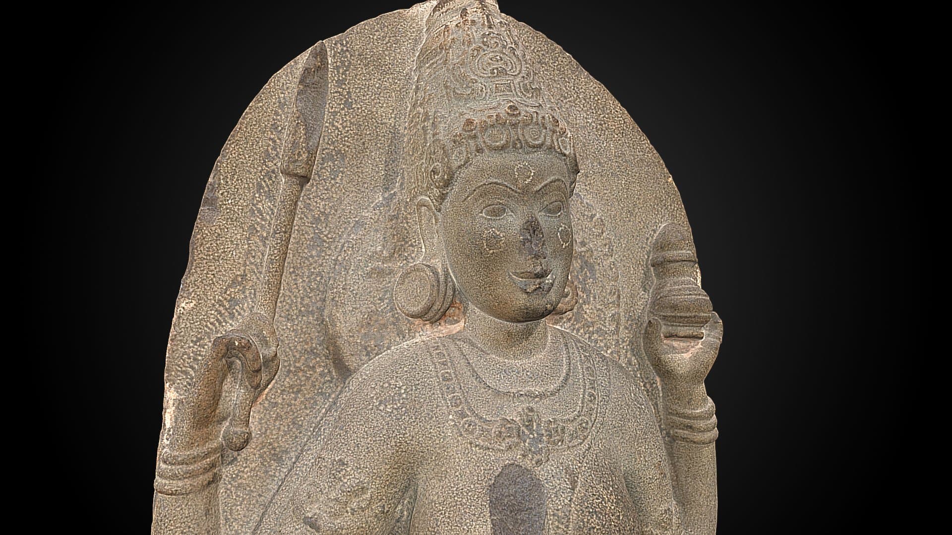 Yogini with a jar, early 10th C CE