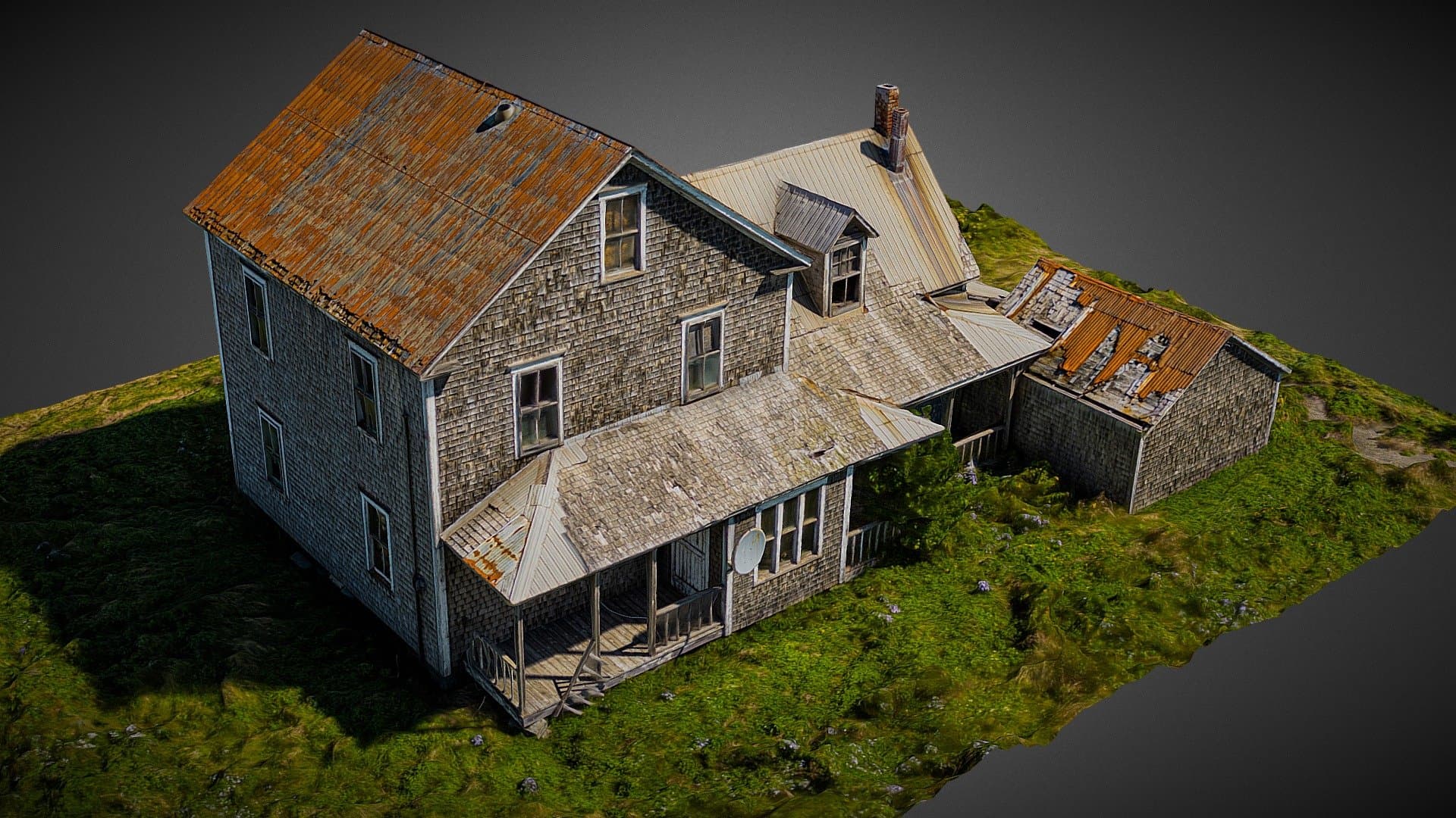 Rustic Farm House Lost To Time