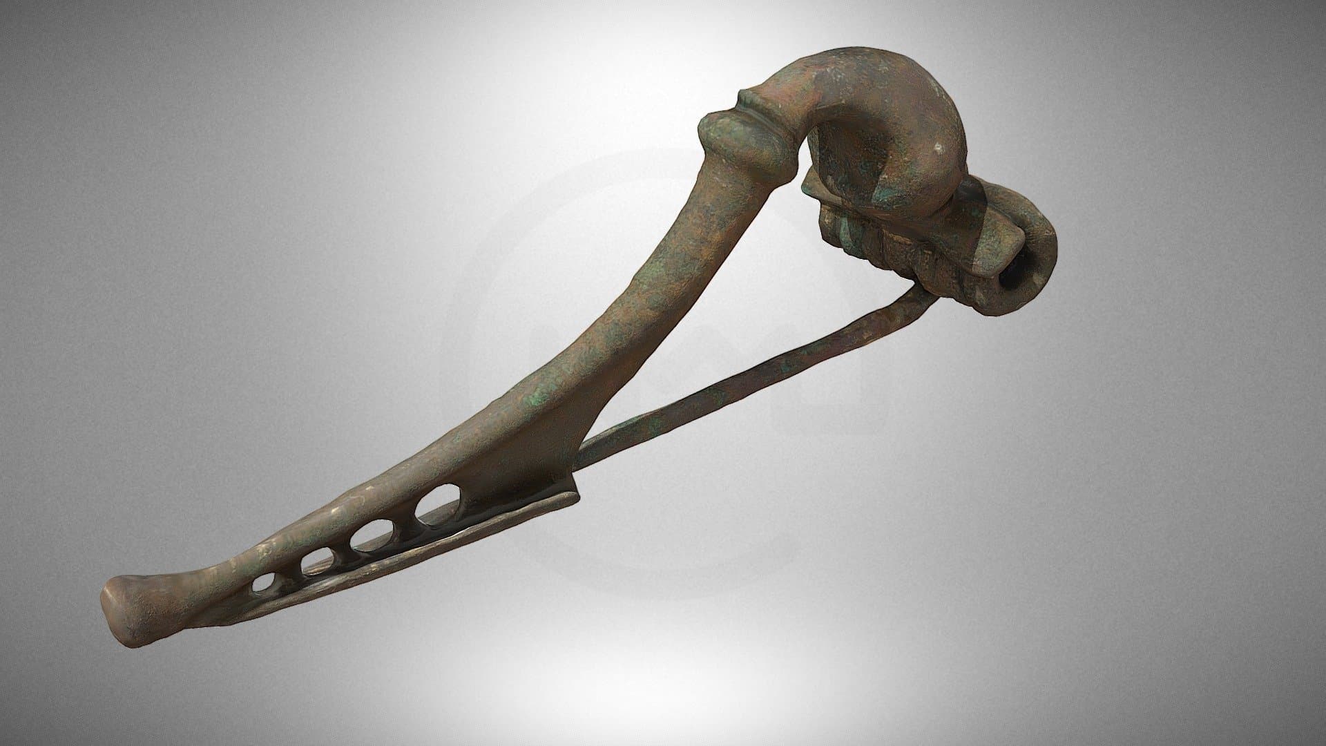 Bronze fibula