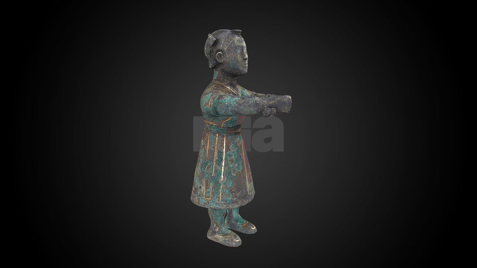 Standing figure, 5th-4th C BCE