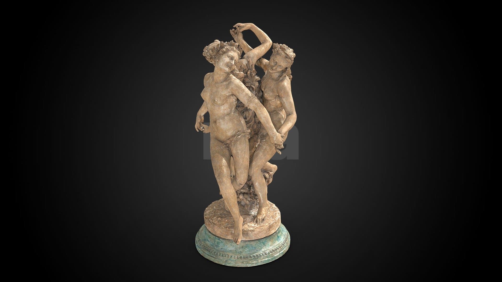 Les Trois Grâces, c. 1872 CE