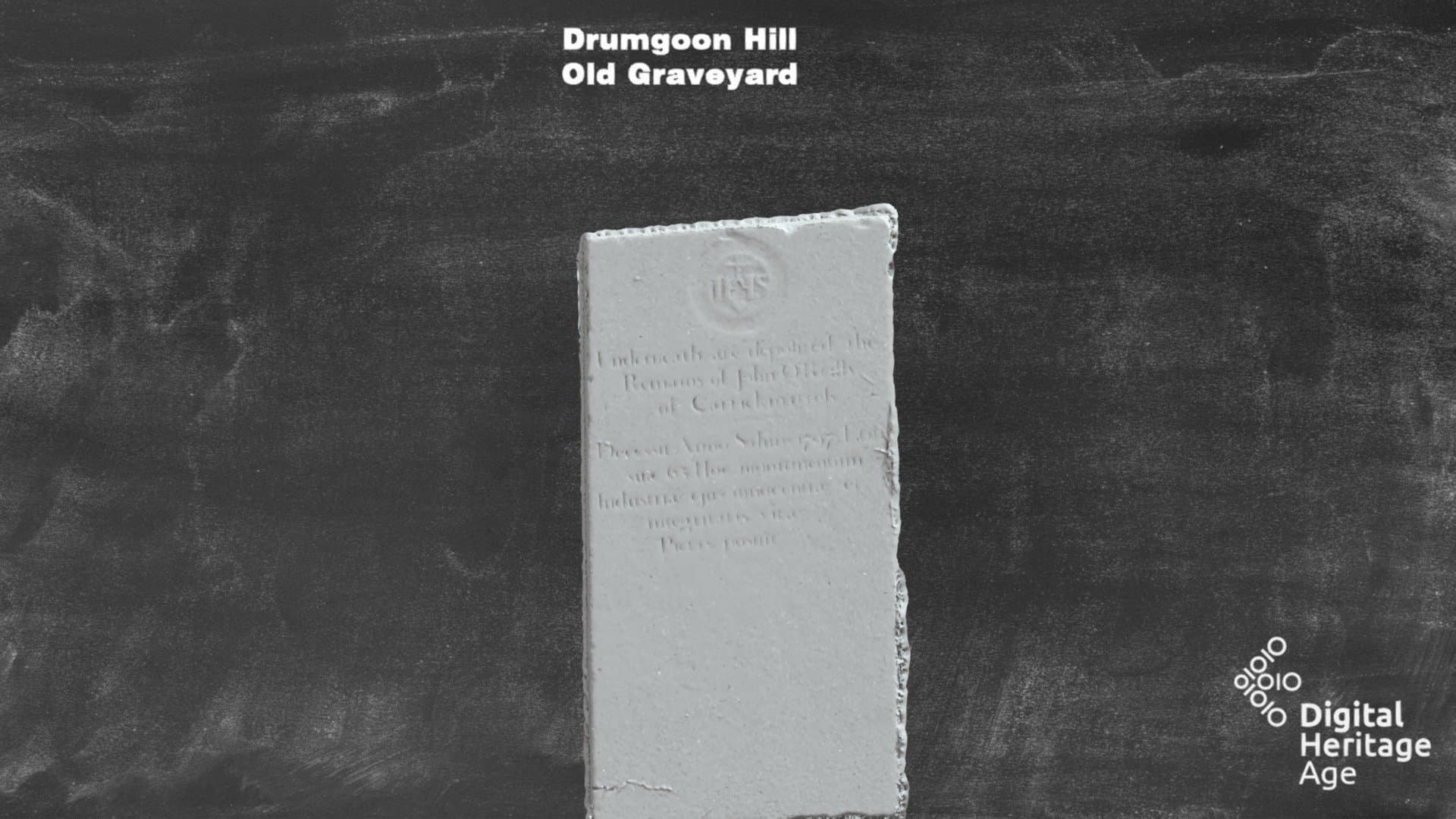 Drumgoon Hill - Old Graveyard Headstone  288