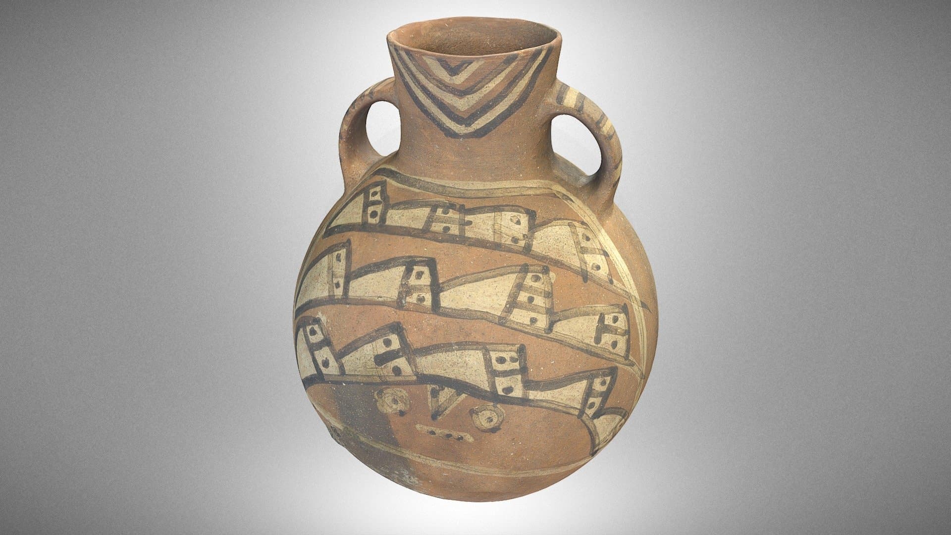 Decorated jug