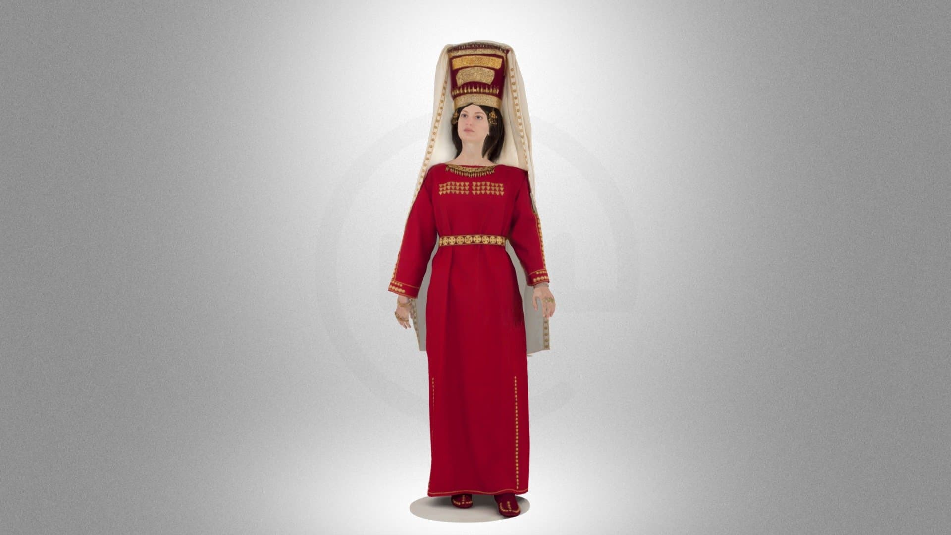 Costume of a Scythian princess from Ryzha - copy