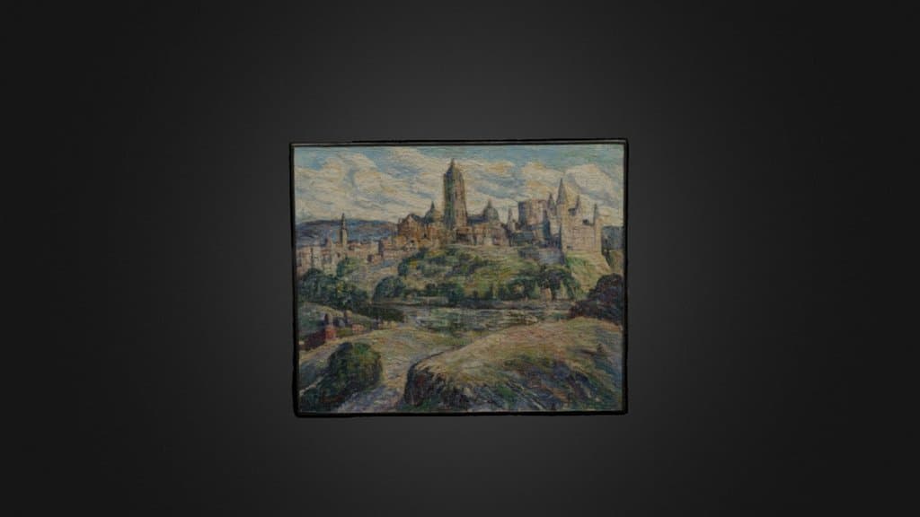 Ernest Lawson's 'Segovia', c.1916
