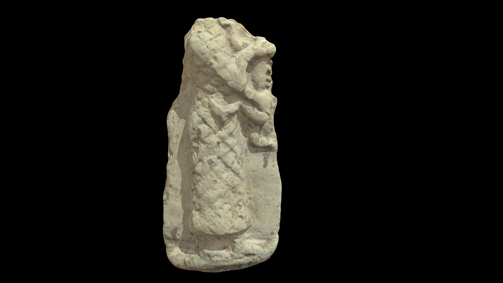 Figurine van een vrouw met kind