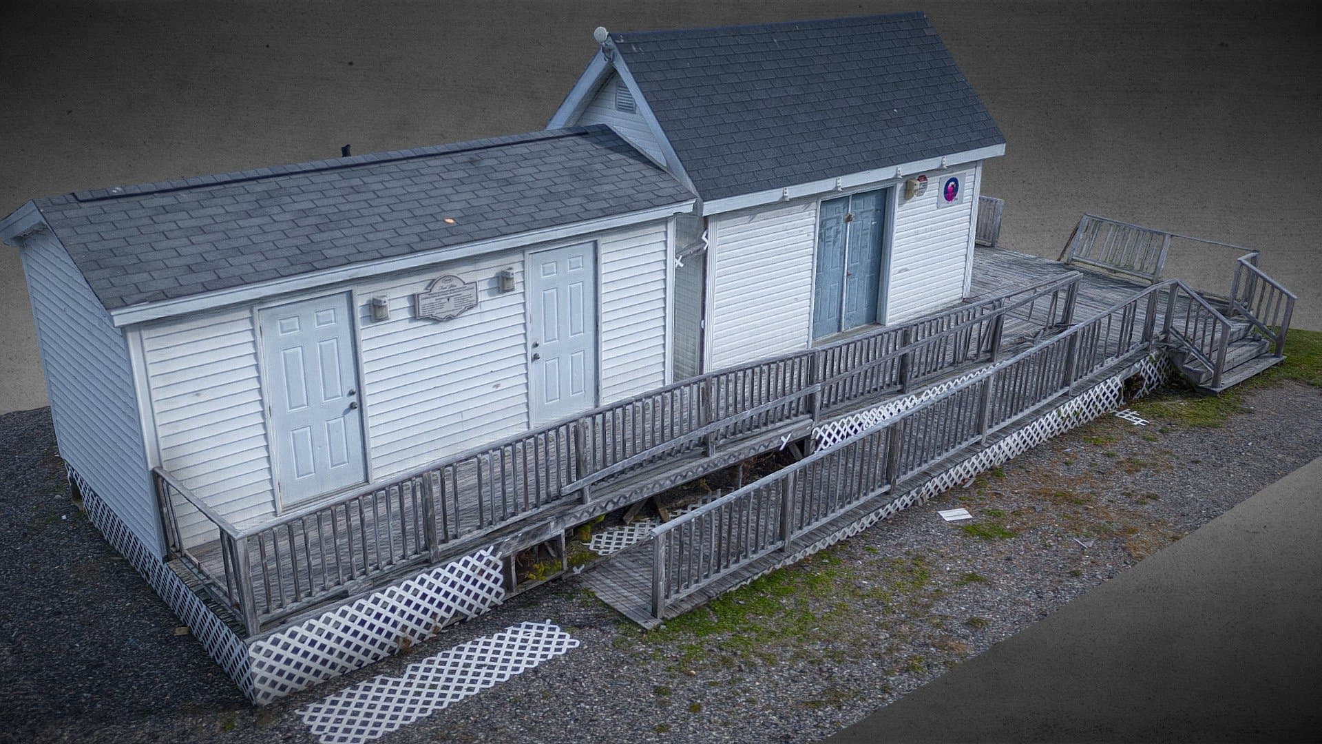 Skatepark Snack Shack Photogrammetry