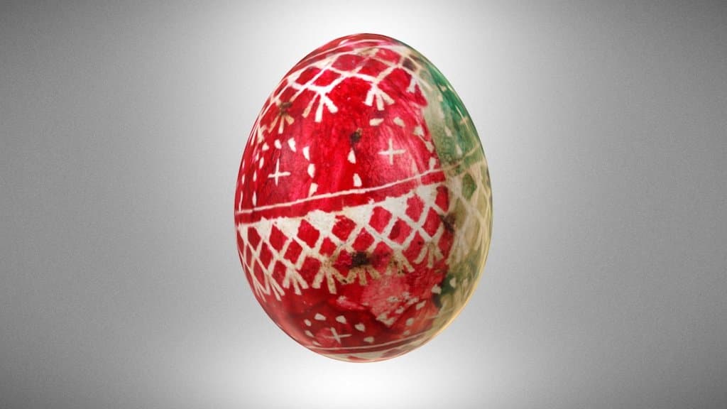 Easter egg from Kaunas