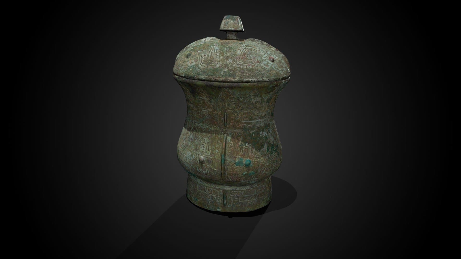 Zhi wine vessel  -  specularity research project