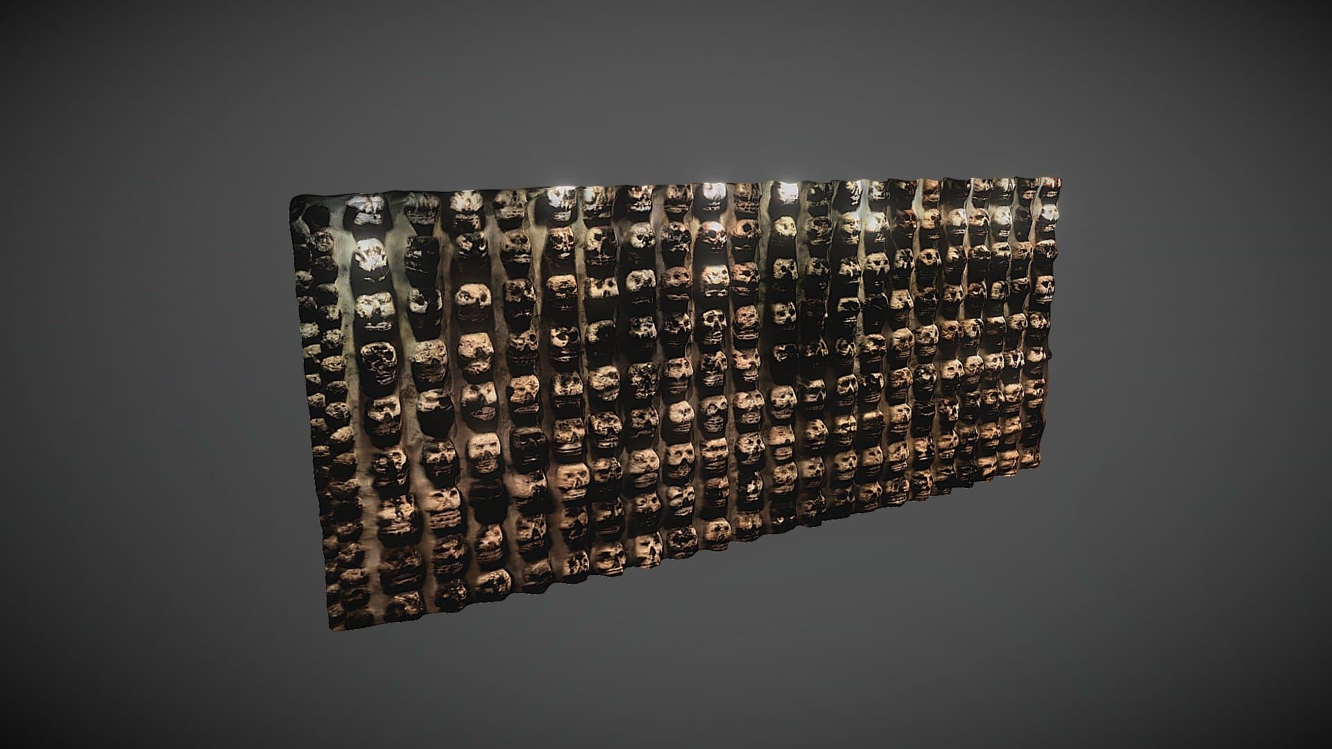 Wall of Skulls at Templo Mayor