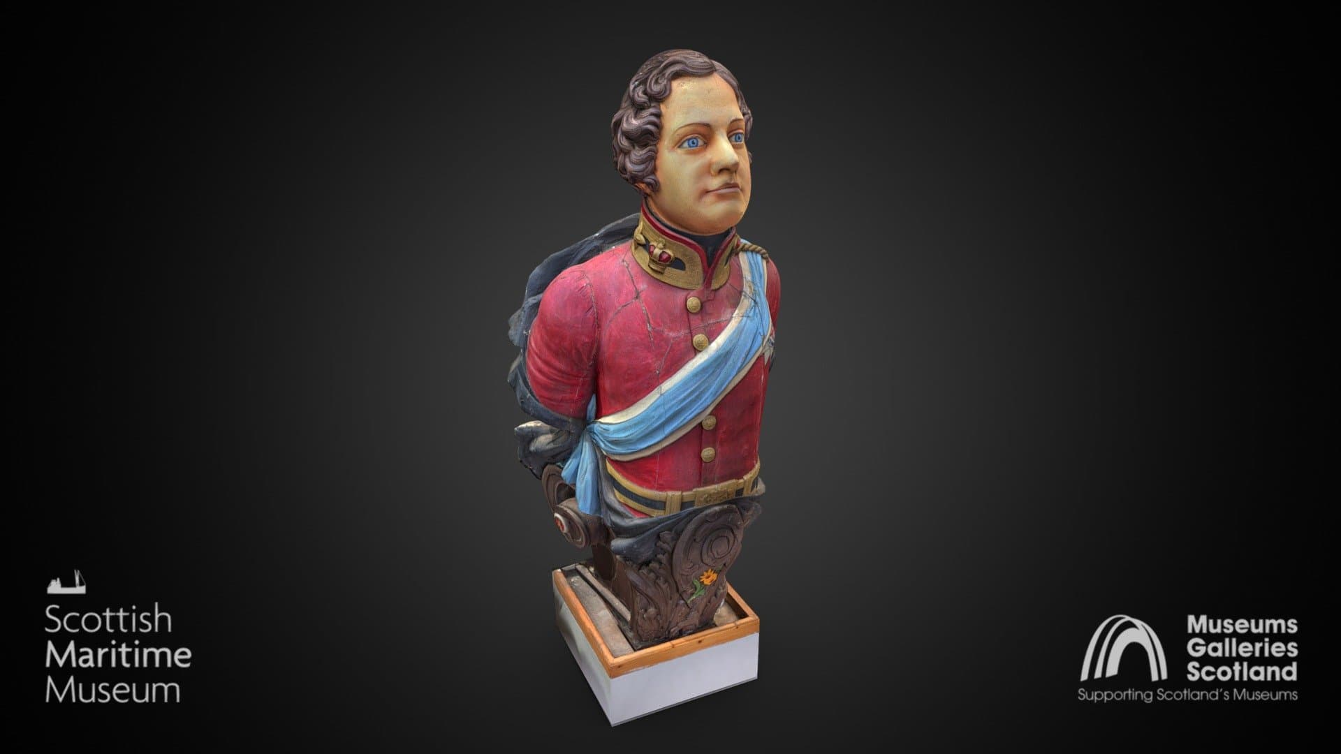 Figurehead of HMS "Prince Of Wales"