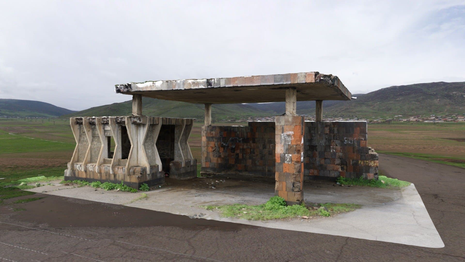 Soviet Bus Stop - Agnavadzor, Armenia