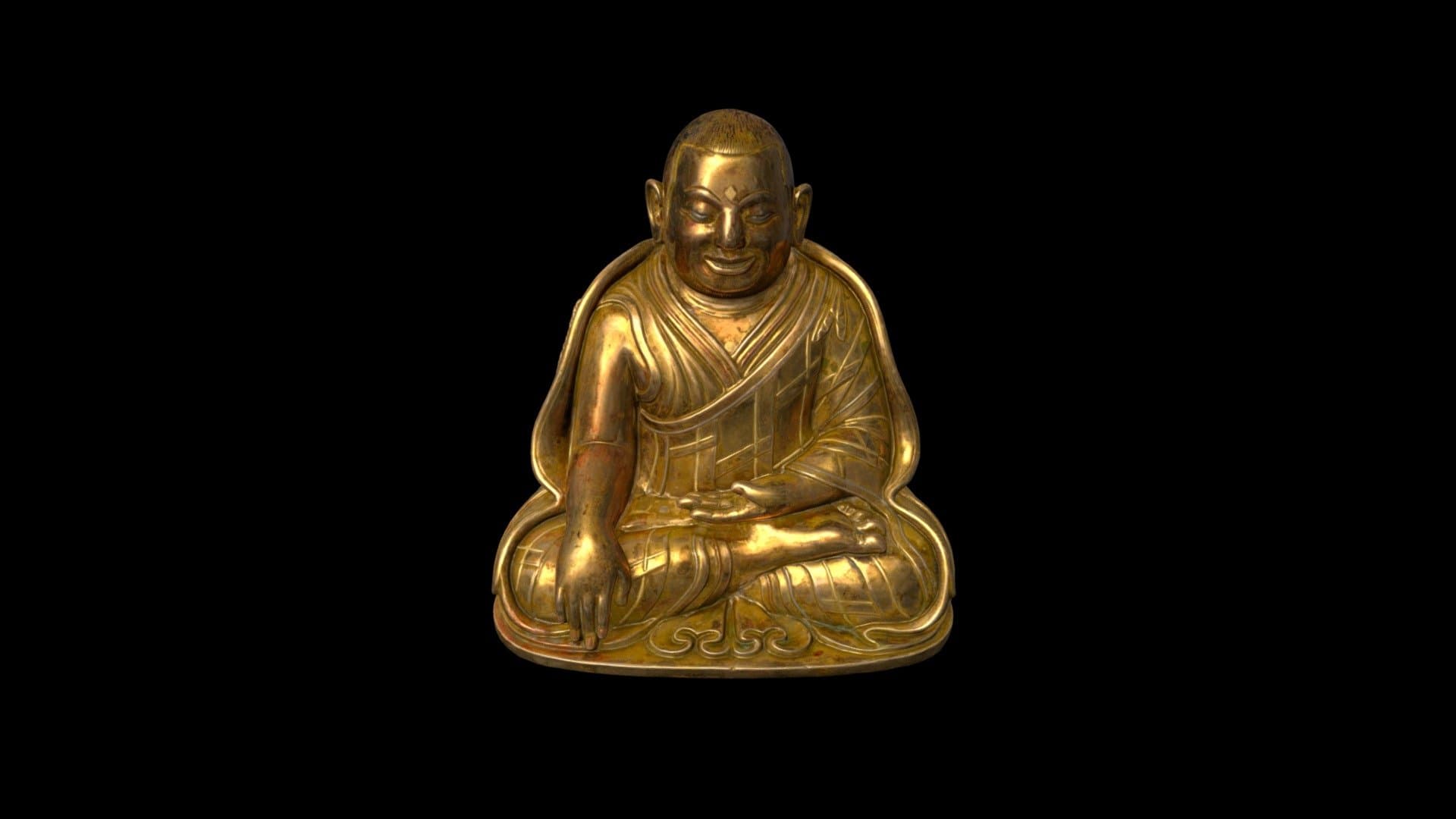 1993.160.a Portrait of Phagmo Drupa Dorje Gyalpo