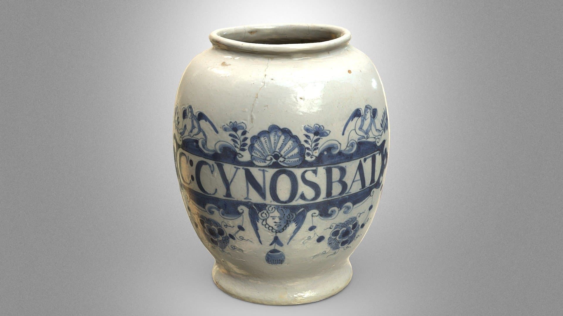 Apothecary vase for rose hip preserve