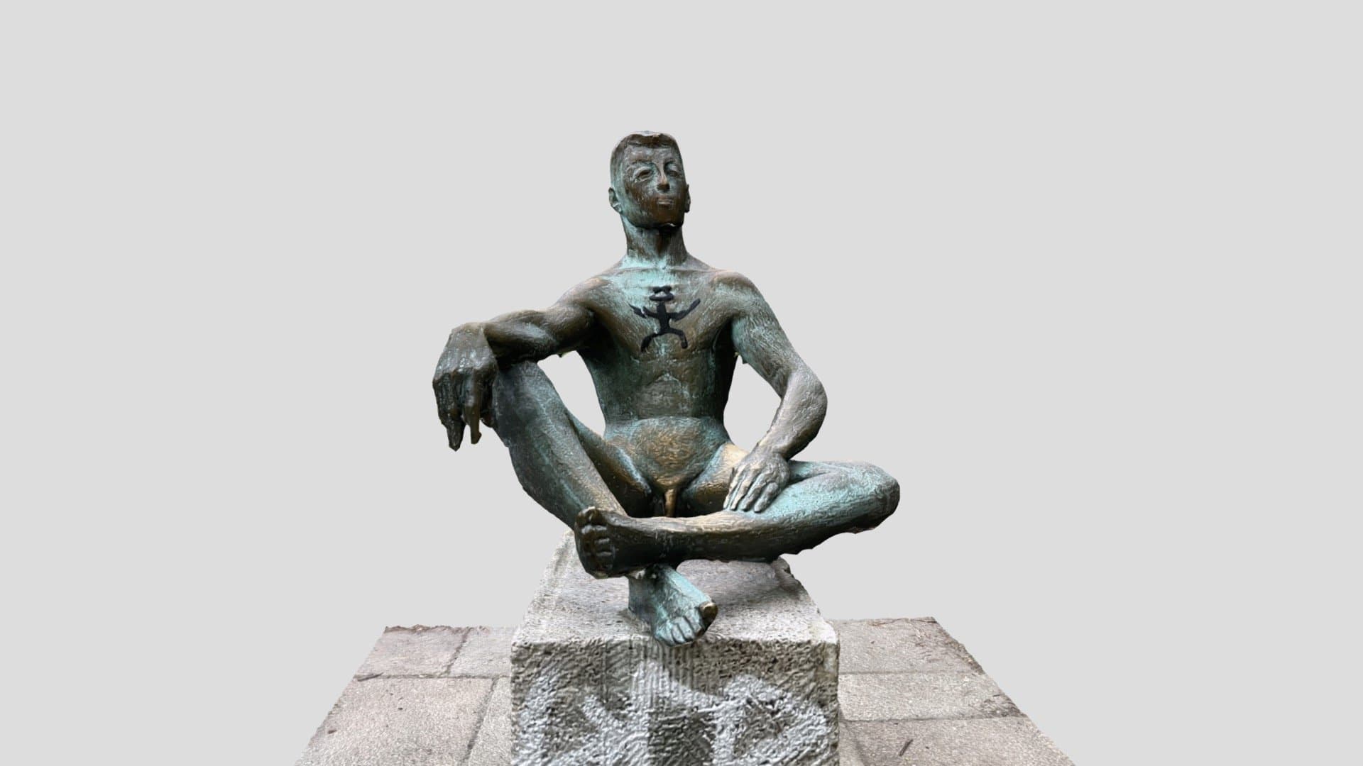Jüngling / Sitzender Knabe