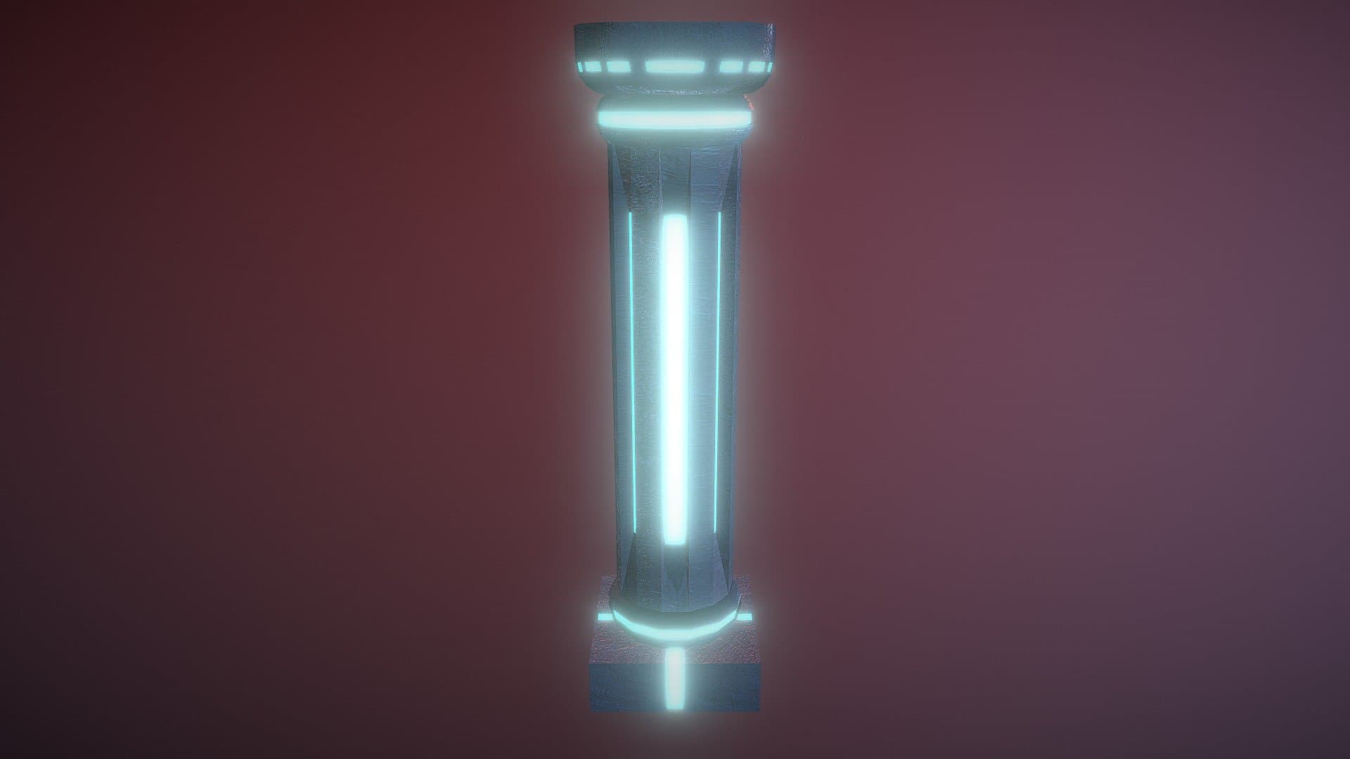 Medieval Sci-fi Pillar