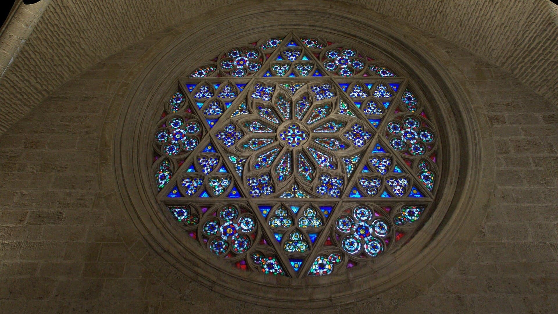 Rose Window - Valencia Cathedral, Spain