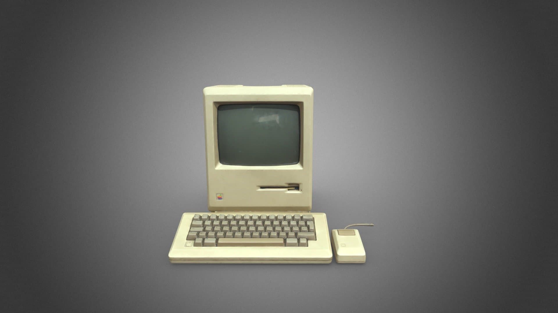Personal Computer "Macintosh Plus", 3-teilig