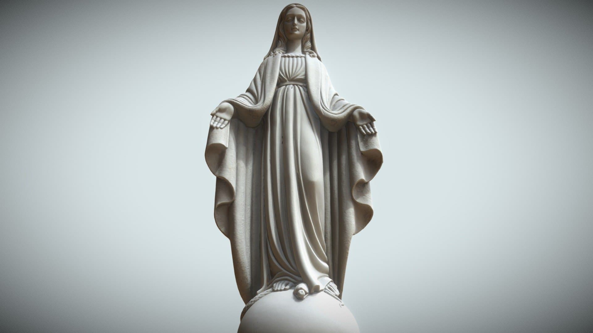 Estatua de Nuestra Señora Milagrosa