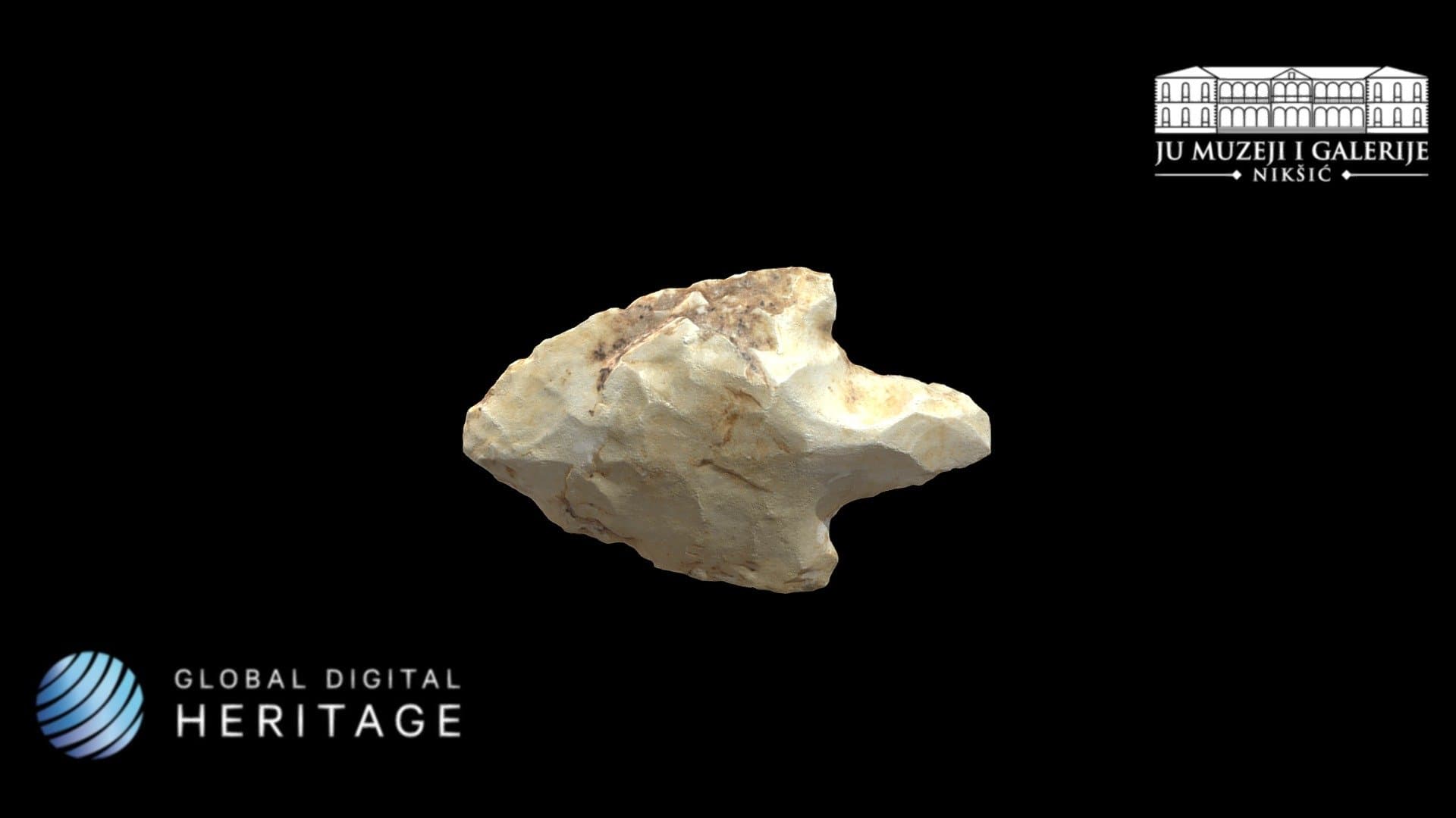 Stone arrowhead, Nikšić (Montenegro)