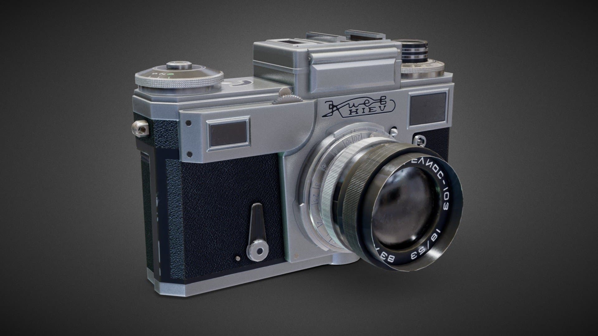 Camera Kiev-4AM + Helios