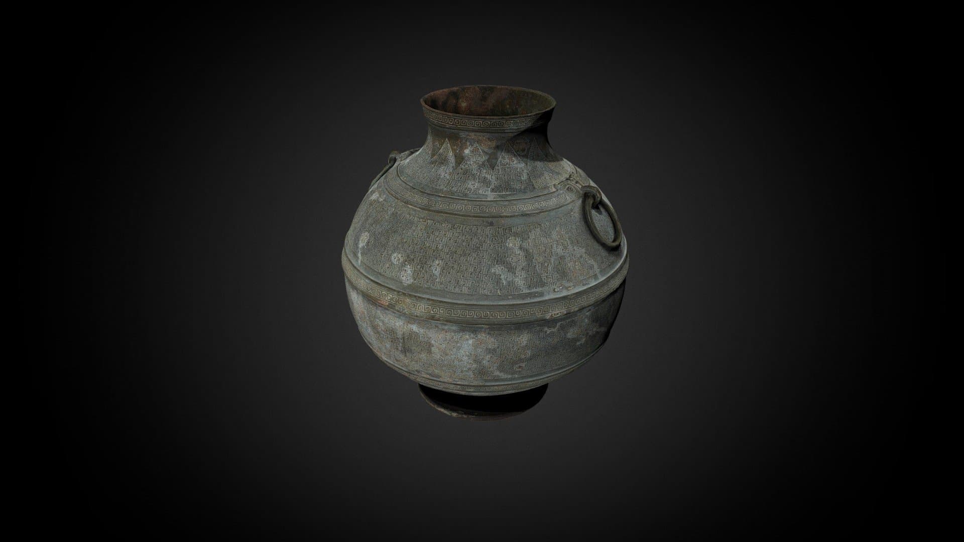 Hu wine vessel, 4th century BCE