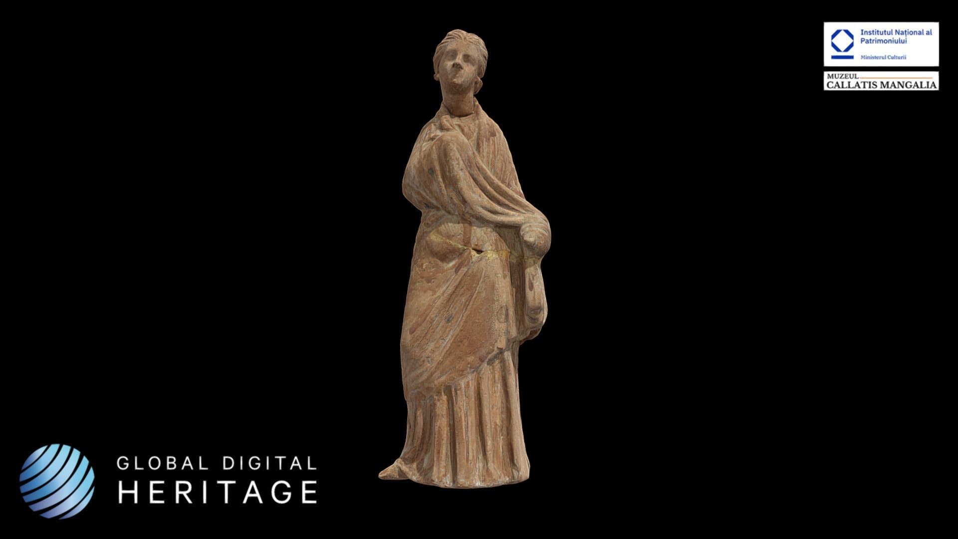 Terracotta statuette