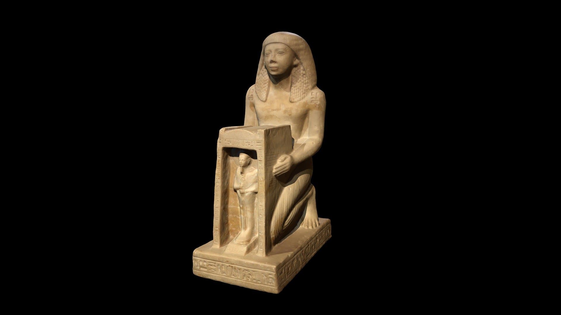 Beeld van Raia en Ptah