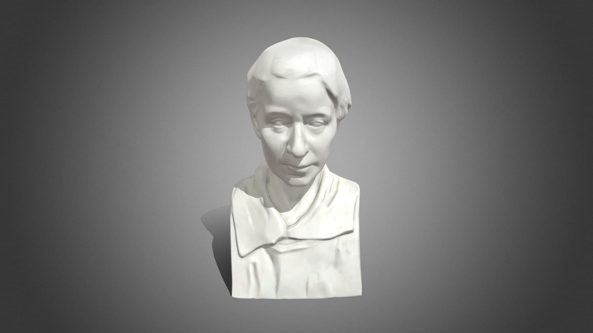 Marmorbüste: Lise Meitner