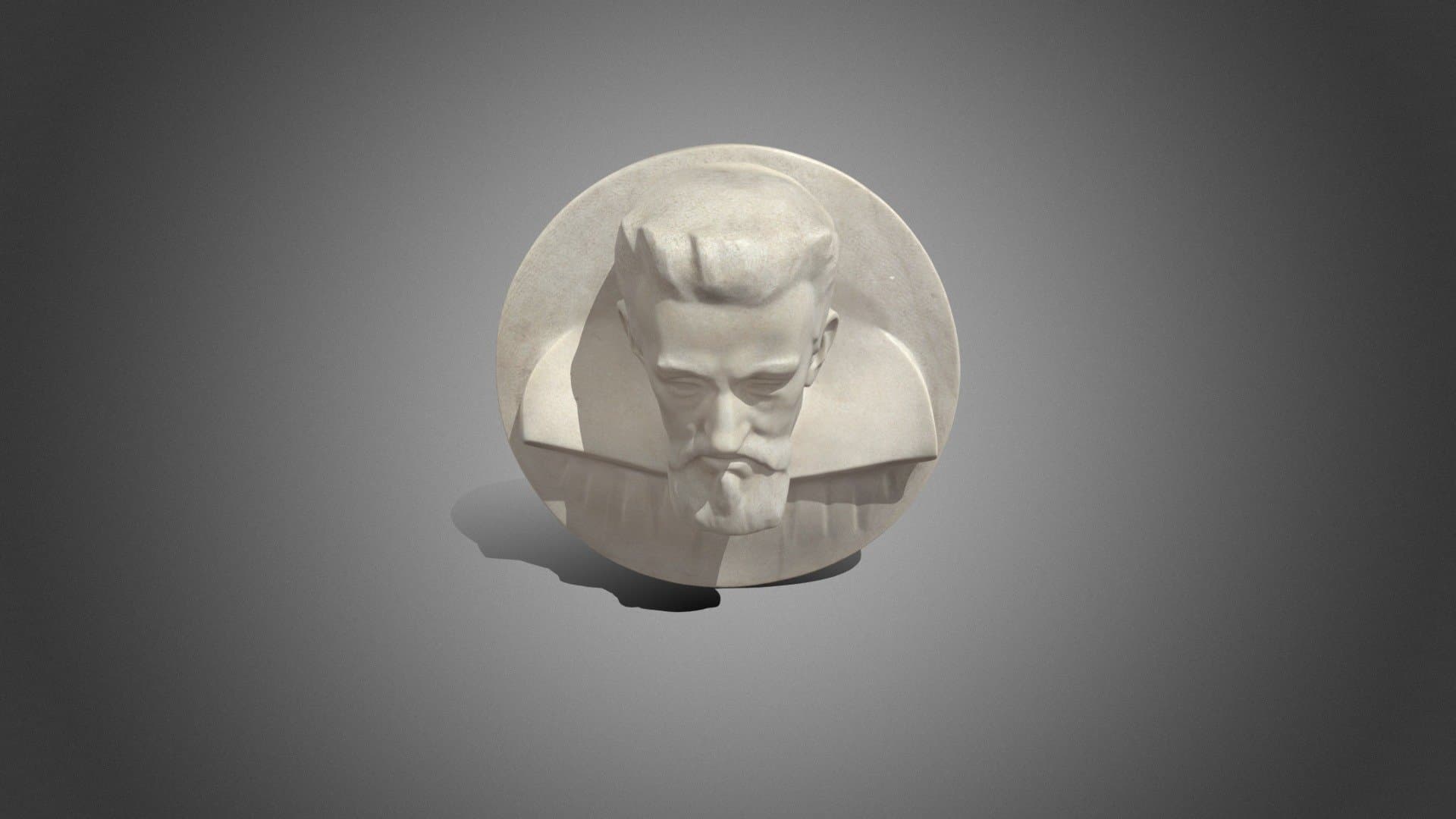 Marmorrelief: Johannes Keppler