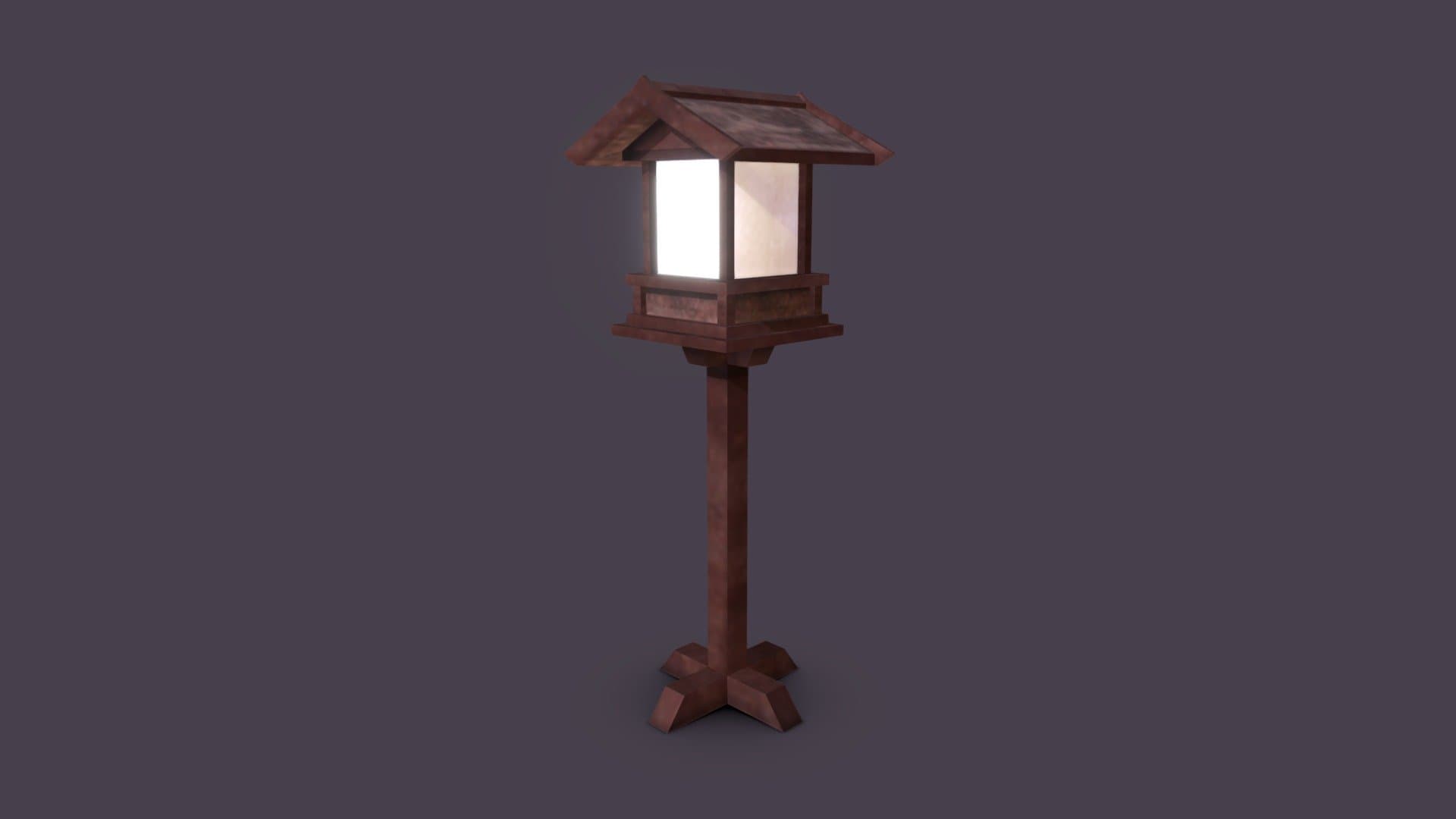 Japanese Standing Lantern