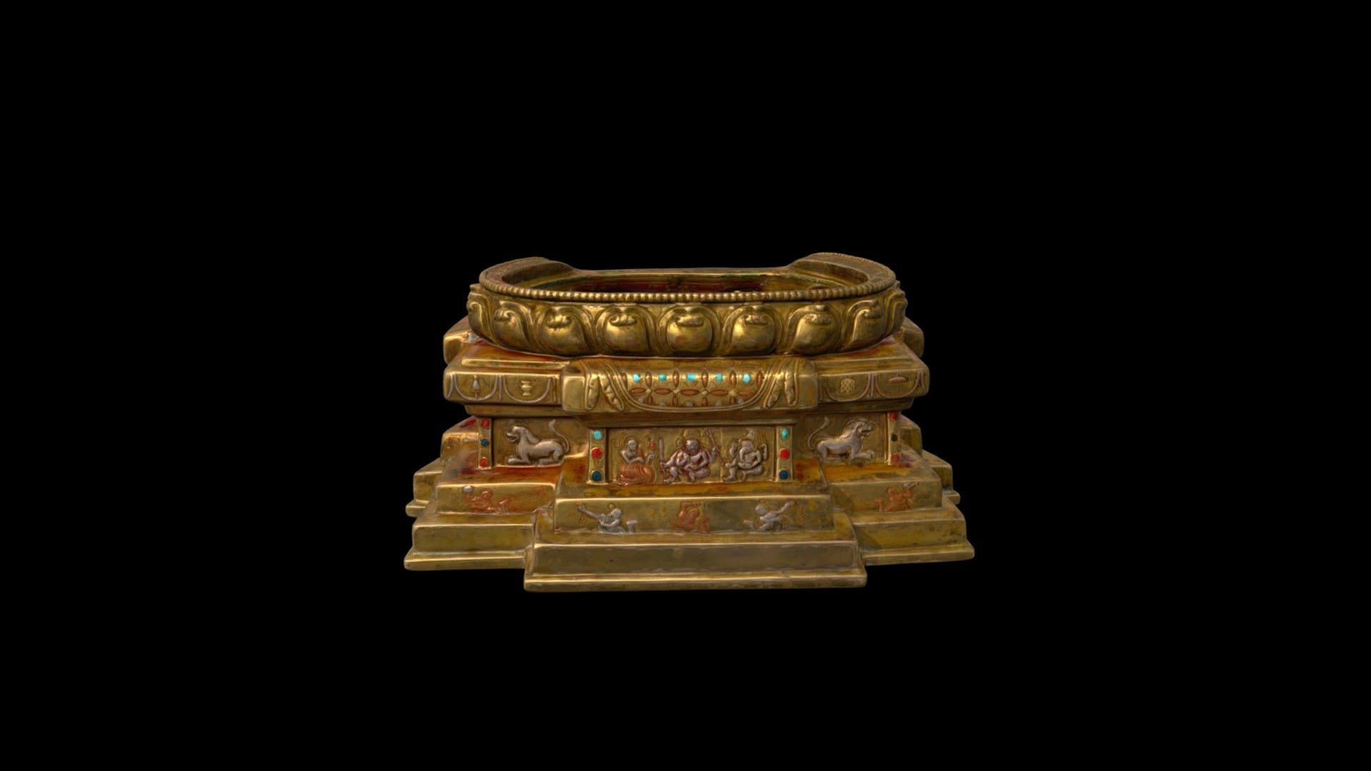 1993.160.b Portrait of Phagmo Drupa Dorje Gyalpo