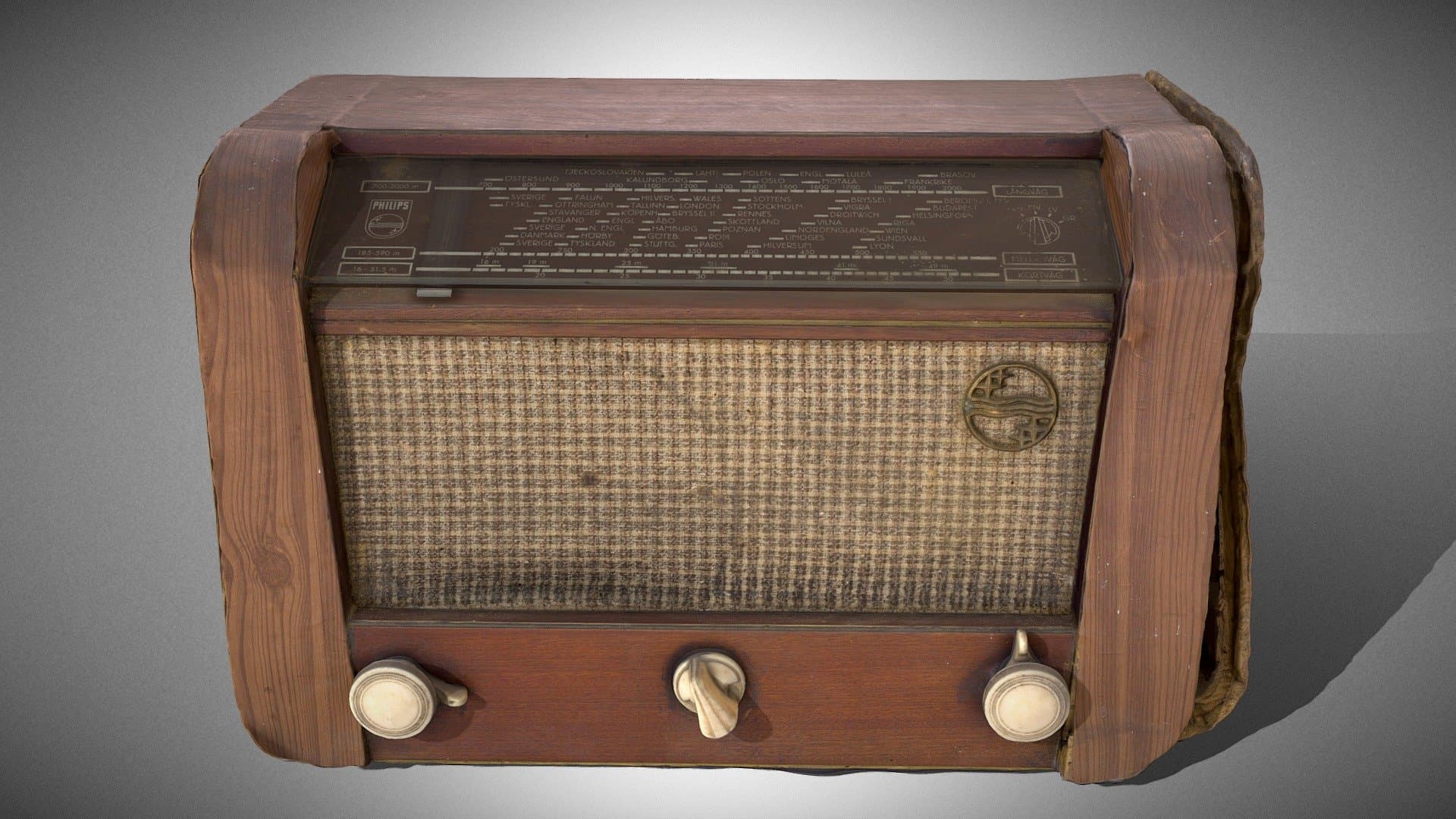 Philips radio from the house of Szymon Kluger
