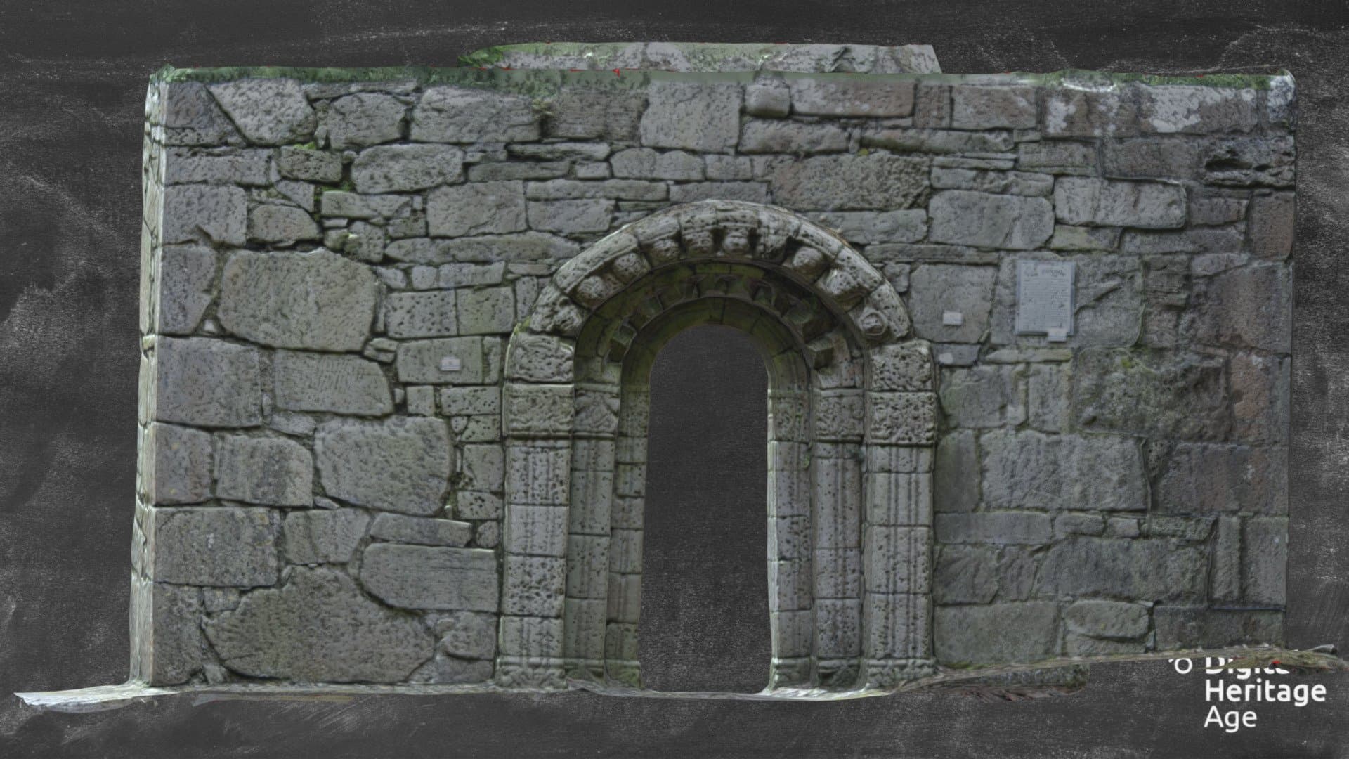 Romanesque Doorway - Inchagoilll - GA040-013004