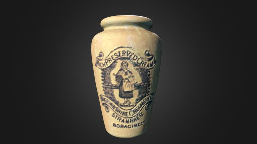 Ceramic Cream Preserve Pot