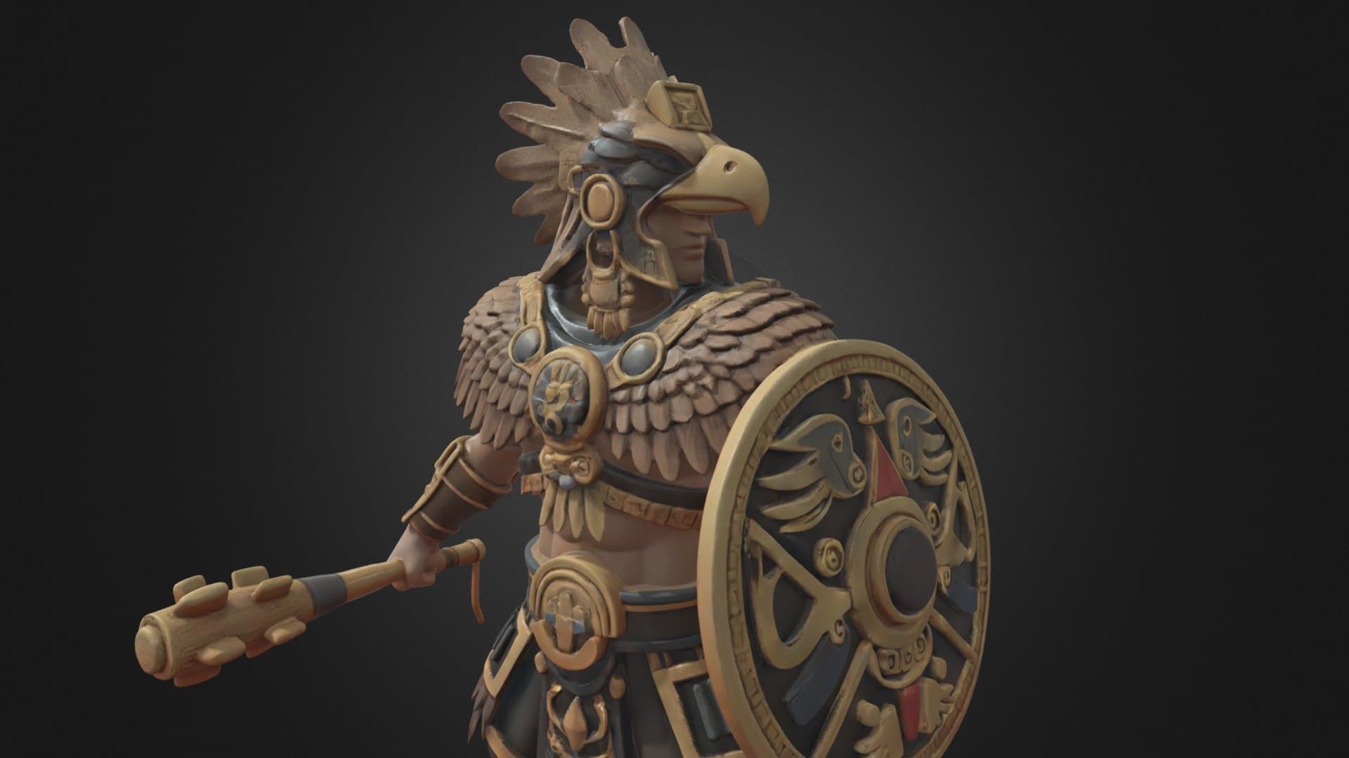 Aztec Eagle Knight