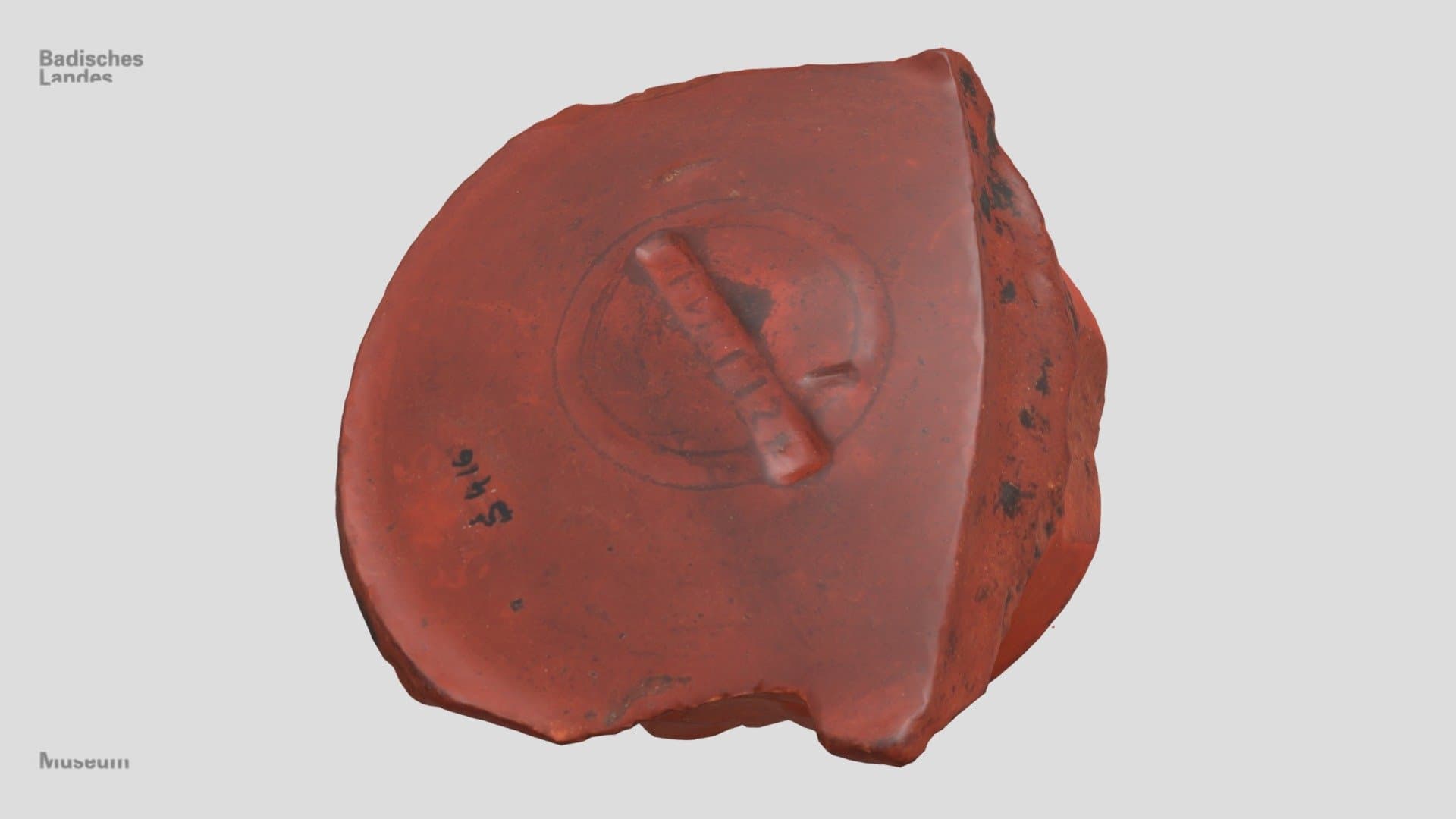 Bodenscherbe mit Töpferstempel