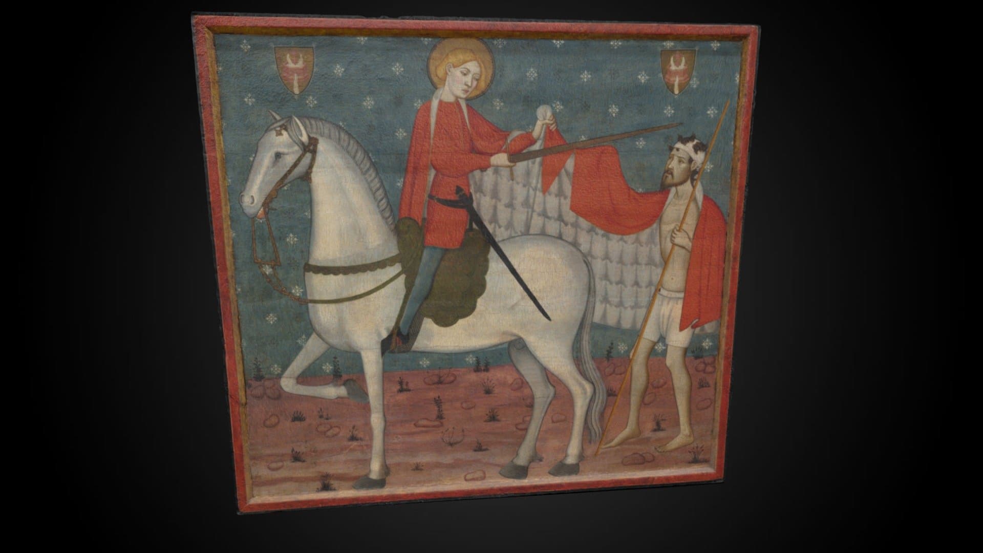 Saint Martin and the Beggar, c. 1375-1385 CE