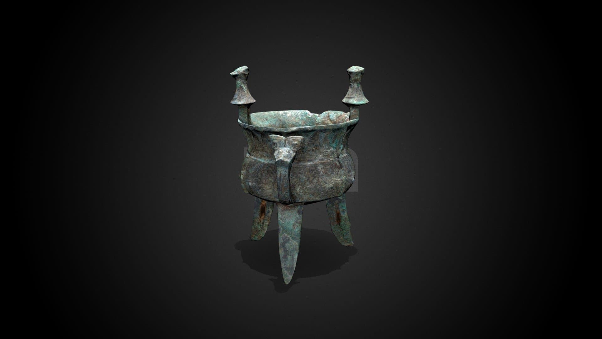 Jia wine vessel, 13th-12th century BCE