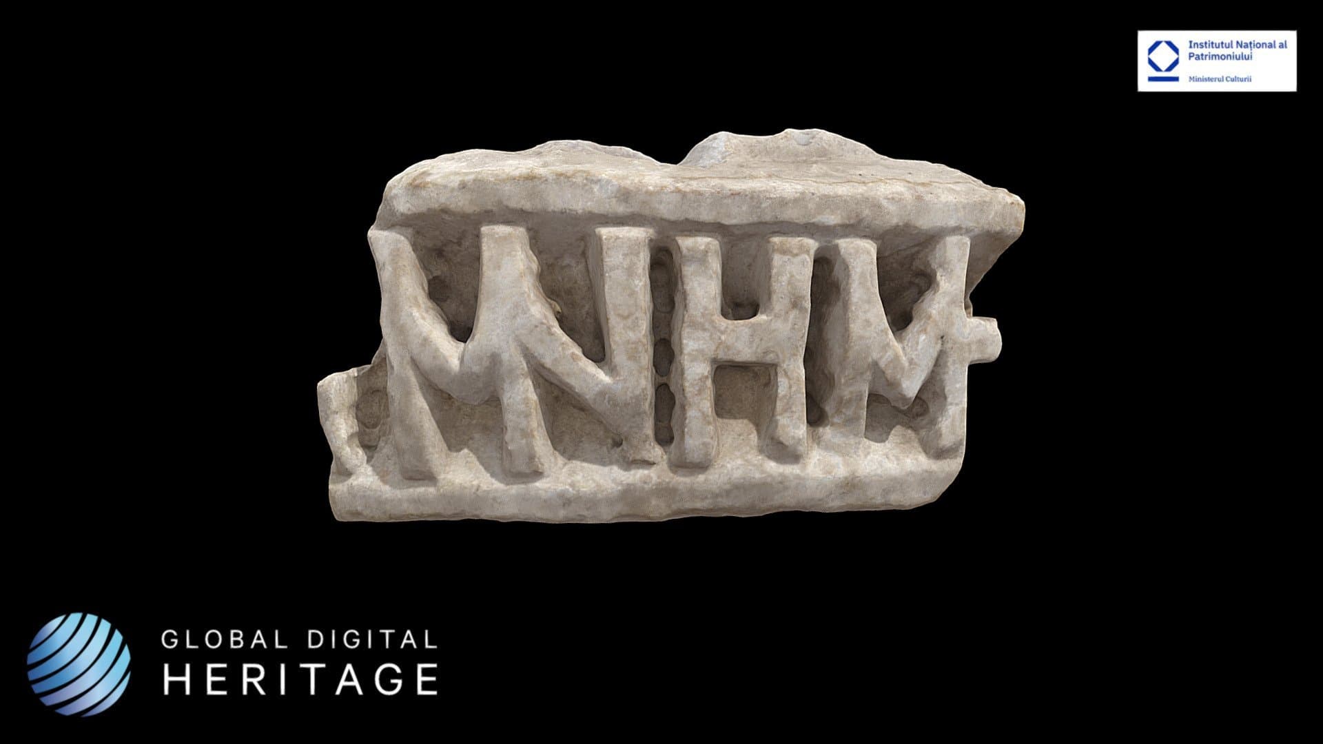 Marble fragment