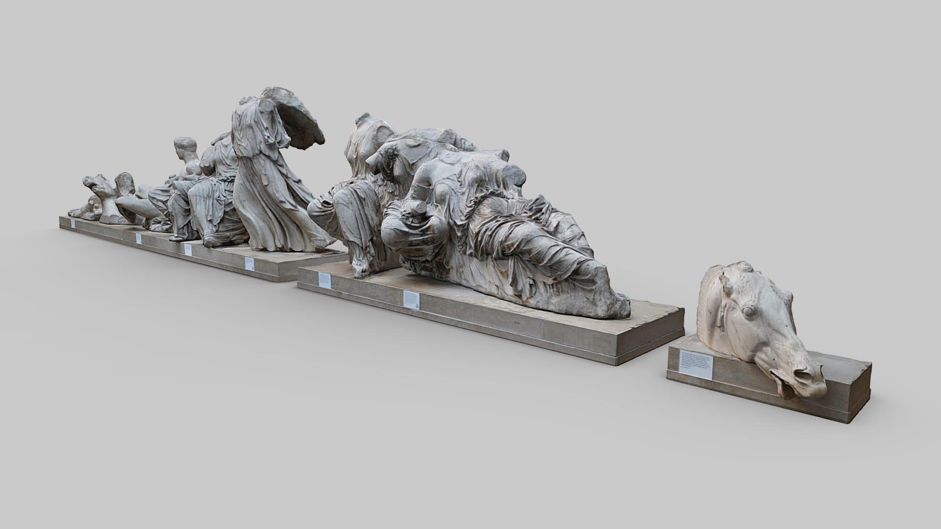 Parthenon Sculptures East Pediment