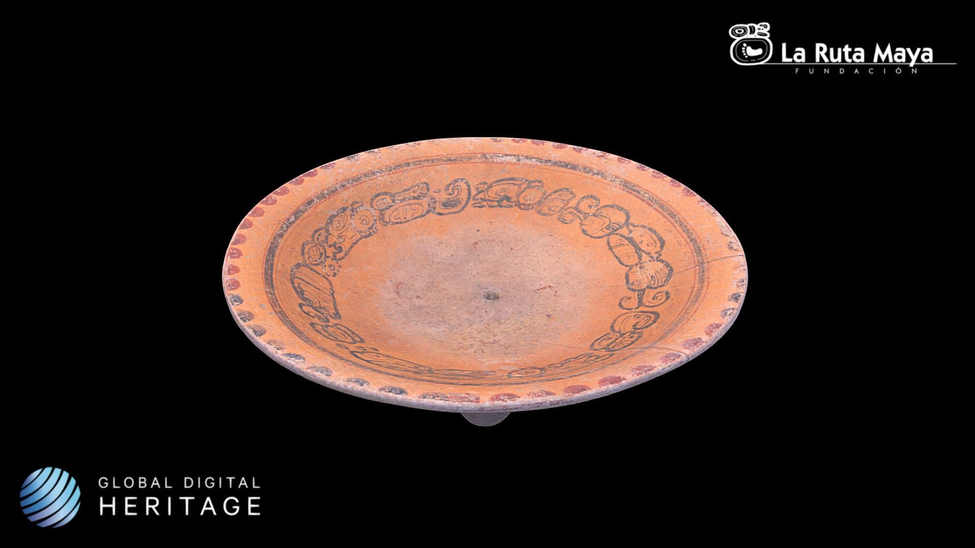 Tripod Plate with Dedication Formula