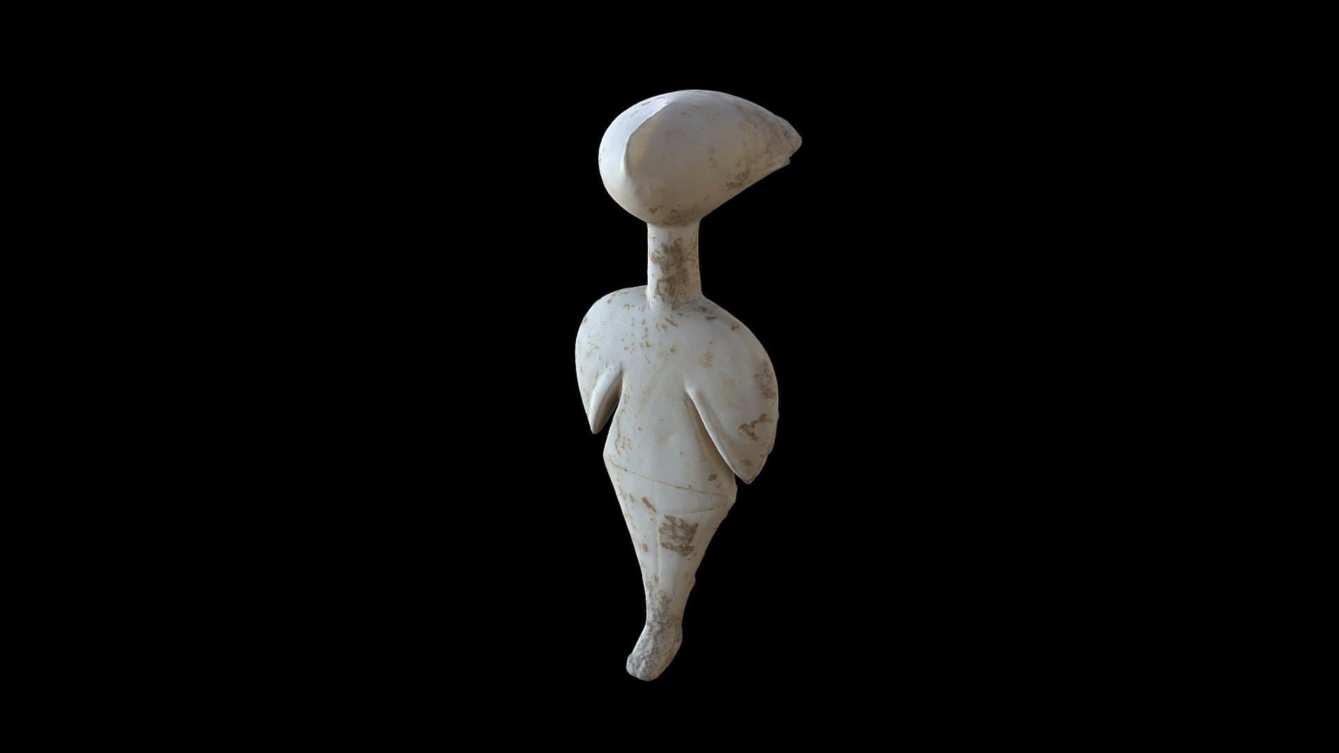 1993.165 Statuette of a Woman: "The Stargazer"