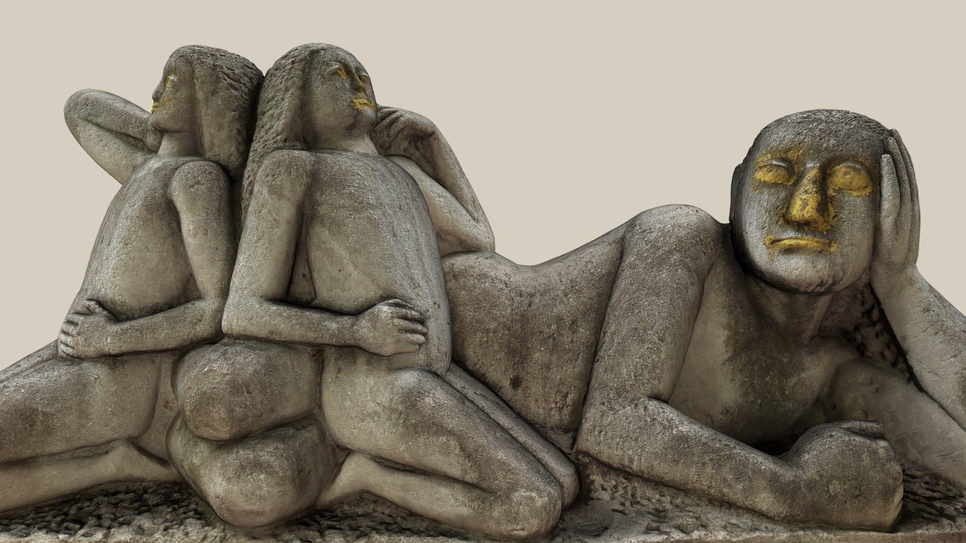 Figuren am Strand